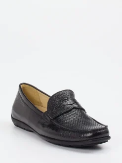 Quarvif – Loafer aus Hirschleder schwarz