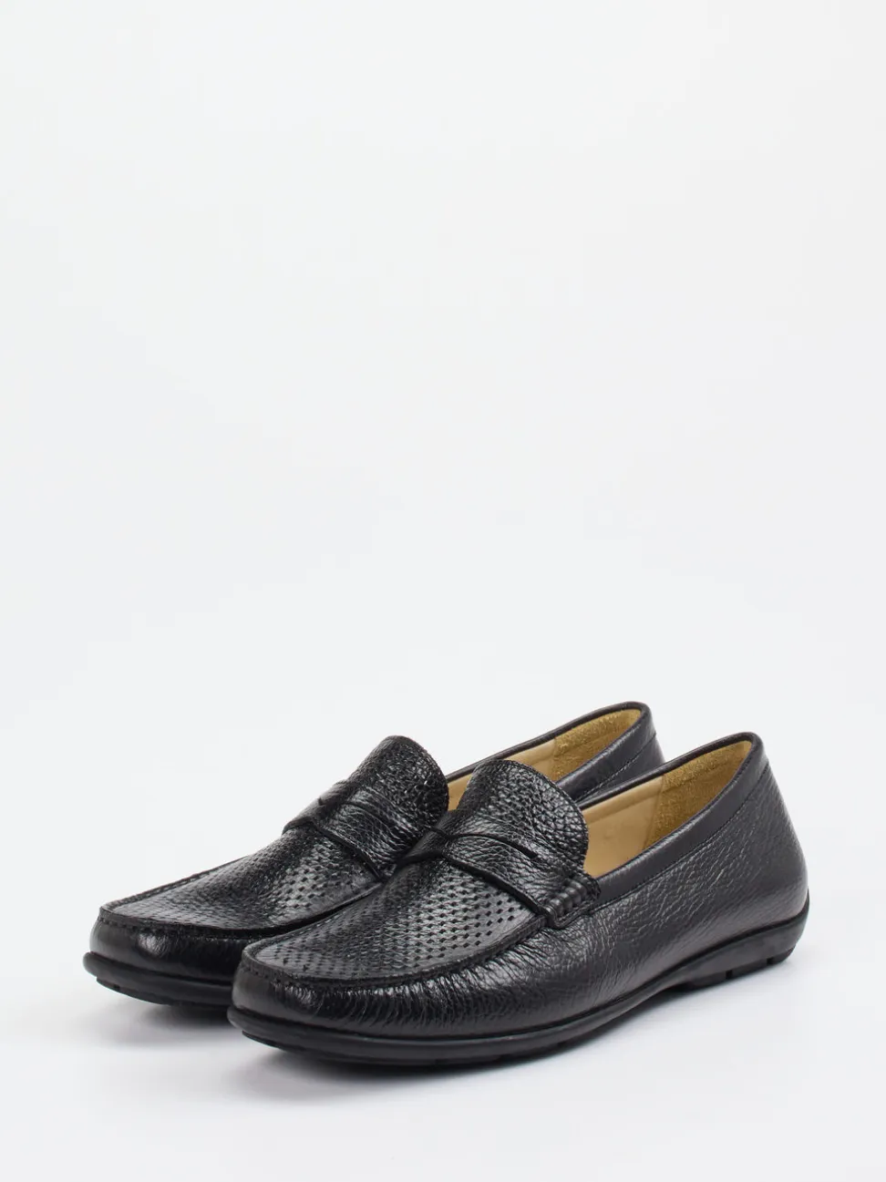 Quarvif – Loafer aus Hirschleder schwarz