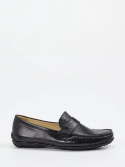 Quarvif – Loafer aus Hirschleder schwarz