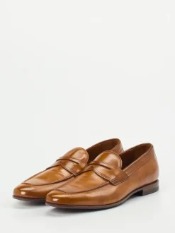 Quarvif – Loafer aus Pferdeleder cognacbraun