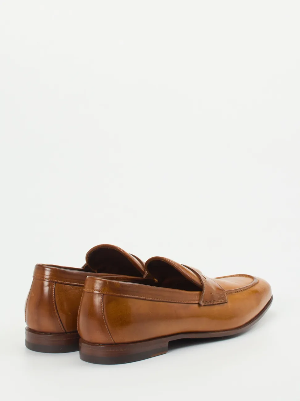 Quarvif – Loafer aus Pferdeleder cognacbraun