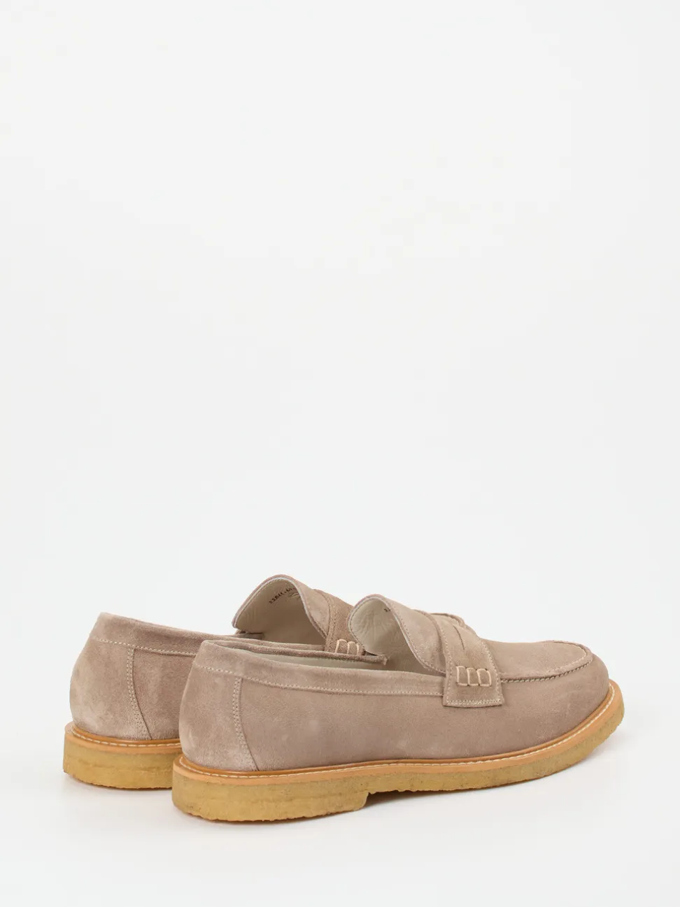 Quarvif – Loafer aus Ziegenleder in Taupe