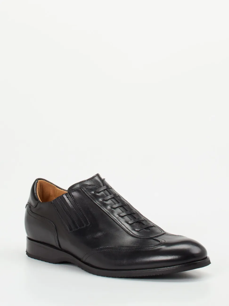 Quarvif – Slip-On Halbschuhe aus Kalbleder schwarz