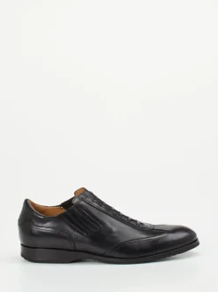 Quarvif – Slip-On Halbschuhe aus Kalbleder schwarz