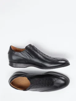 Quarvif – Slip-On Halbschuhe aus Kalbleder schwarz