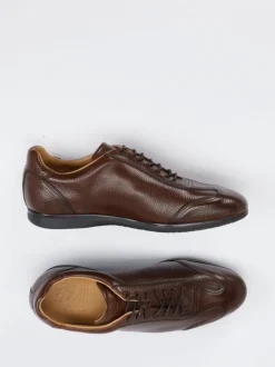 Quarvif – Sneaker aus Kalbleder dunkelbraun