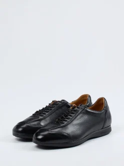 Quarvif – Sneaker aus Lammleder Schwarz