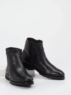 Quarvif – Stiefeletten aus Kalbleder schwarz