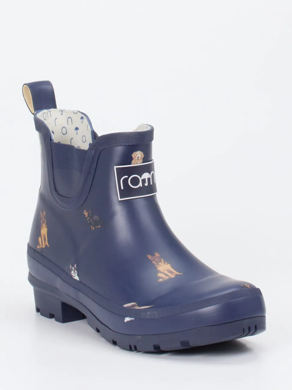 Rajn – Chelsea-Regenboots aus Gummi Dunkelblau