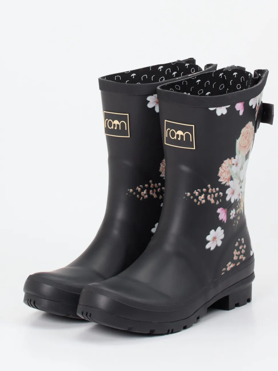 Rajn – Gummistiefel aus Gummi mit Blumenmuster