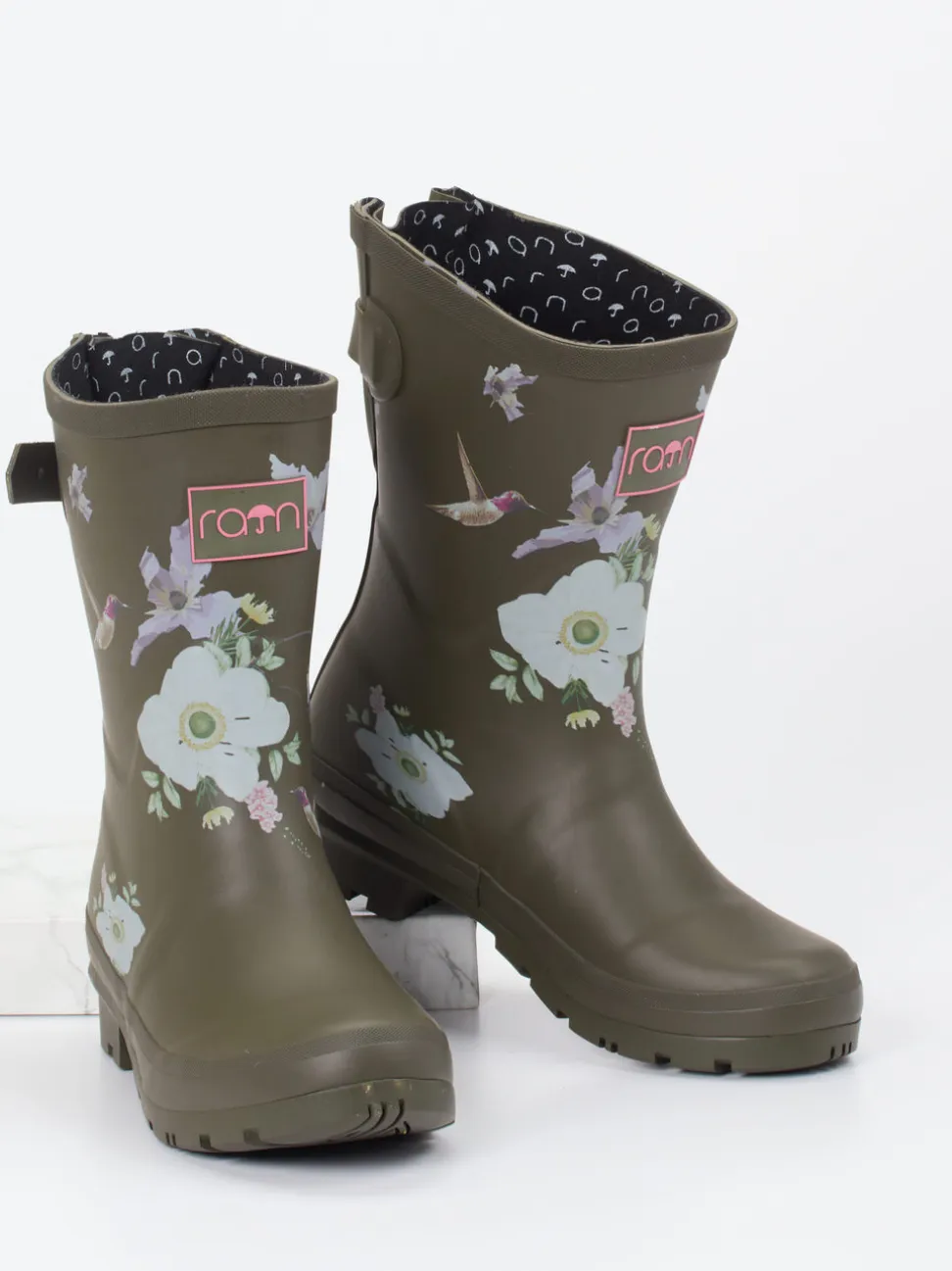 Rajn – Gummistiefel aus Gummi mit Blumenprint