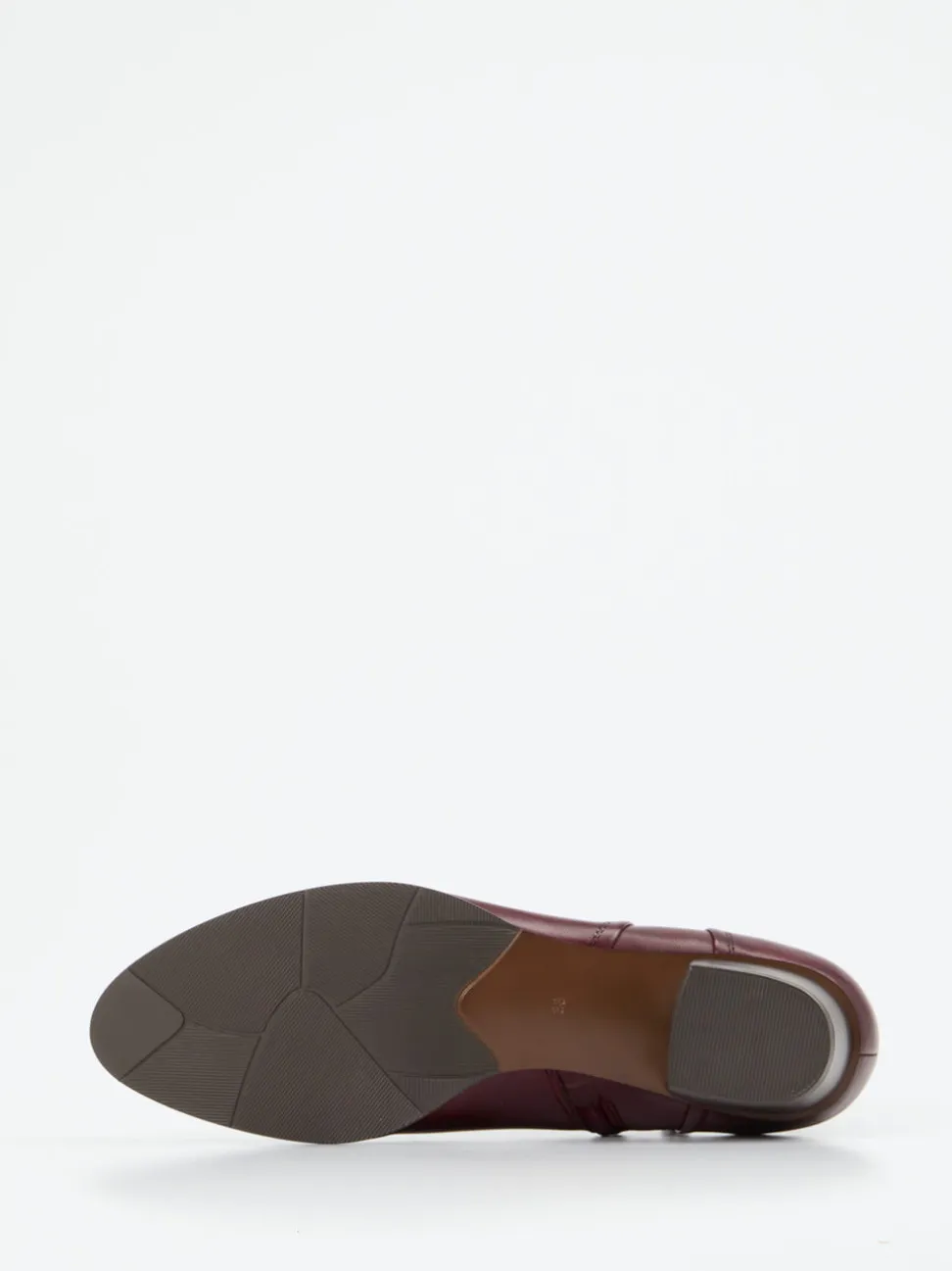 Ralph Harrison – Ankle Boots aus Lammleder bordeauxrot