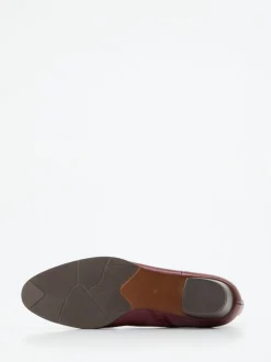 Ralph Harrison – Ankle Boots aus Lammleder Bordeaux