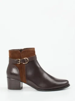 Ralph Harrison – Ankle Boots aus Kalbleder dunkelbraun