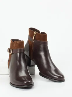 Ralph Harrison – Ankle Boots aus Kalbleder dunkelbraun