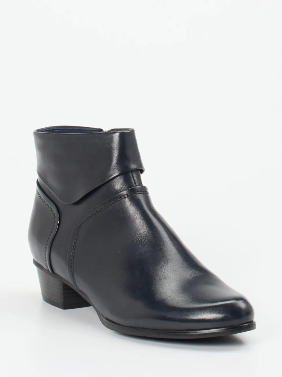 Ralph Harrison – Ankle Boots aus Lammleder dunkelblau