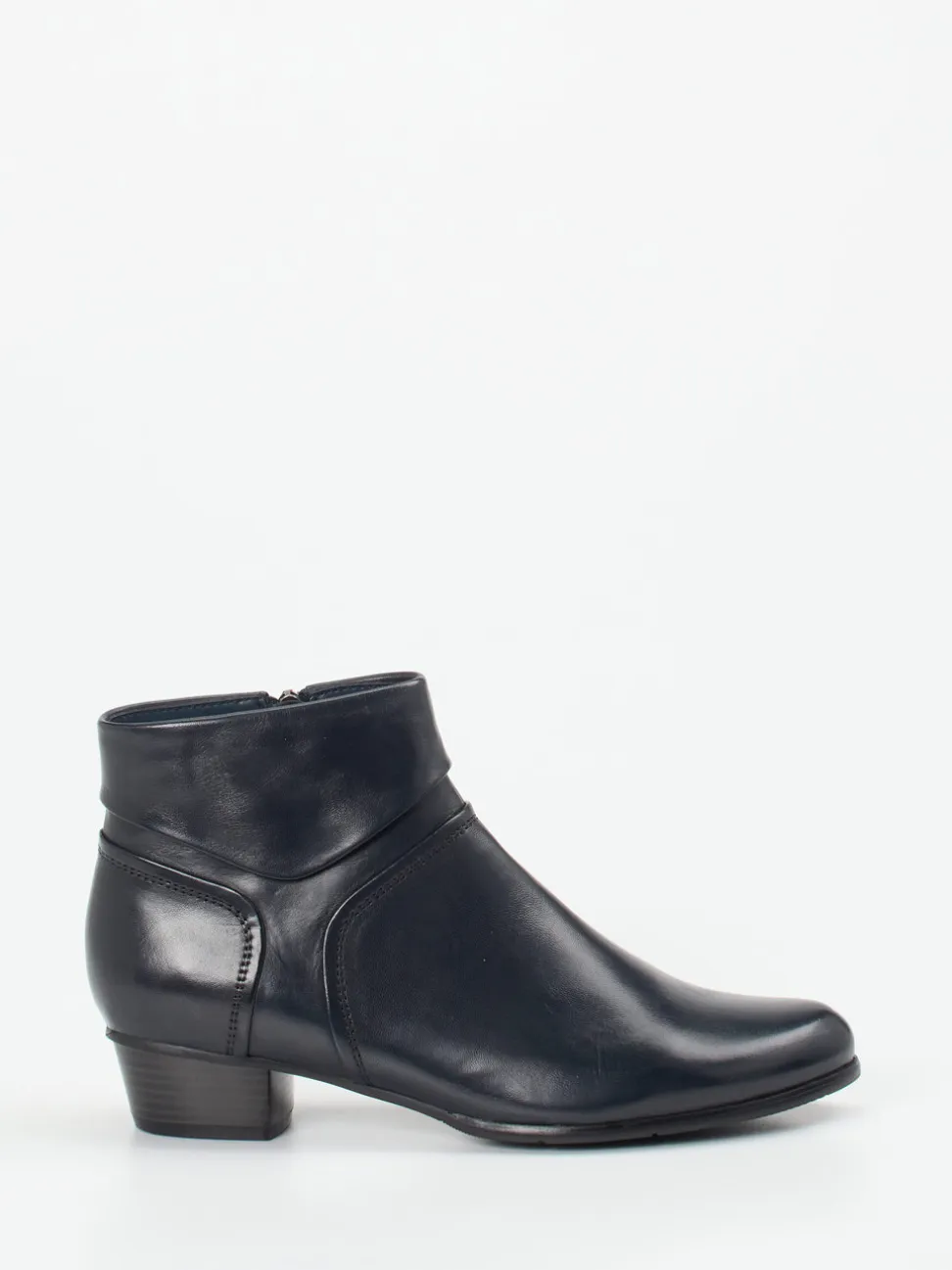 Ralph Harrison – Ankle Boots aus Lammleder dunkelblau