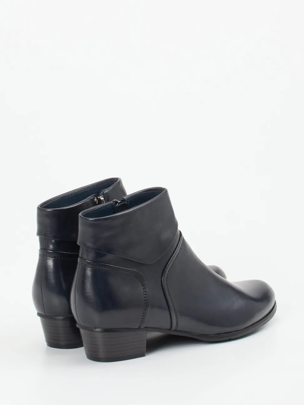 Ralph Harrison – Ankle Boots aus Lammleder dunkelblau