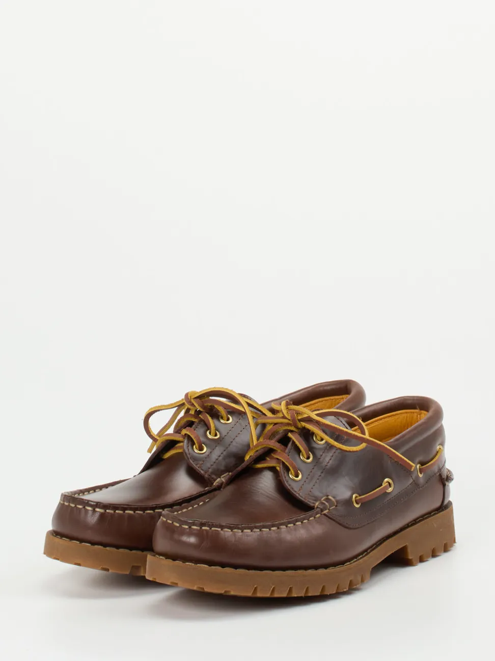 Ralph Harrison – Bootsschuh aus Fettleder Dunkelbraun