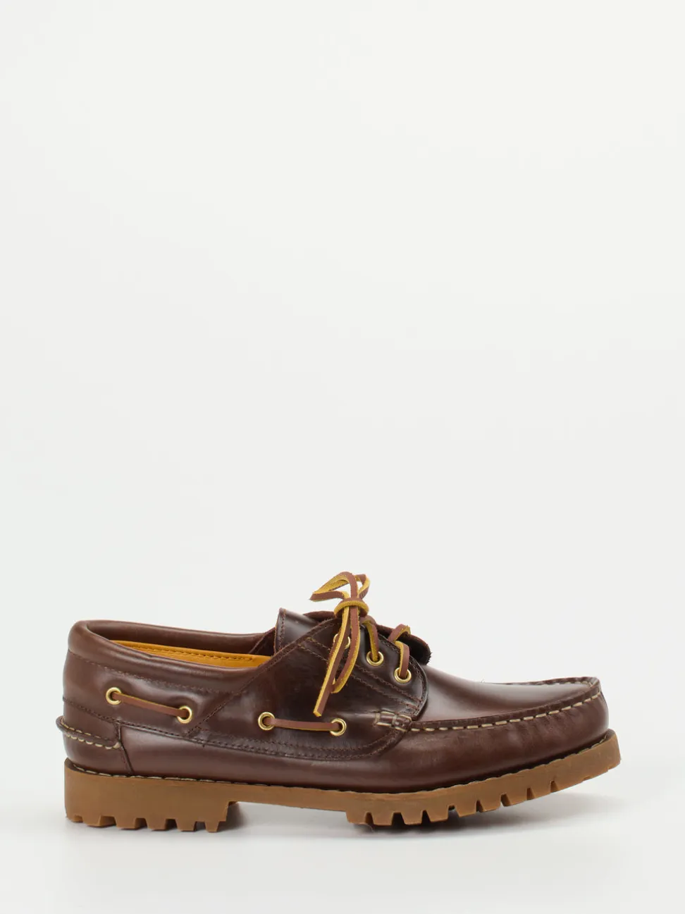 Ralph Harrison – Bootsschuh aus Fettleder Dunkelbraun