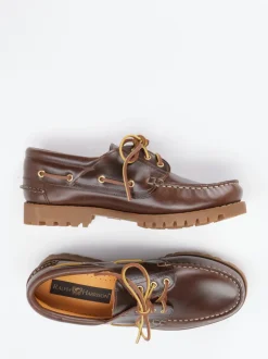 Ralph Harrison – Bootsschuh aus Fettleder Dunkelbraun