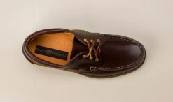 Ralph Harrison – Bootsschuh aus Fettleder Dunkelbraun