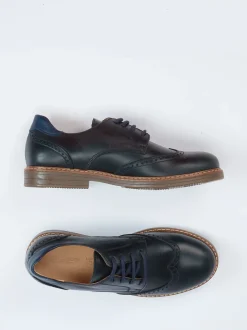 Ralph Harrison – Brogues aus Kalbleder Dunkelblau