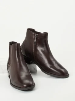 Ralph Harrison – Chelsea Boots aus Kalbleder dunkelbraun