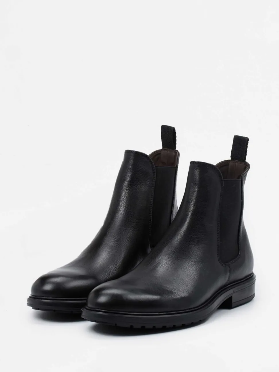 Ralph Harrison – Chelsea Boots aus Kalbleder schwarz