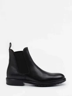 Ralph Harrison – Chelsea Boots aus Kalbleder schwarz