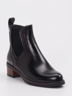 Ralph Harrison – Chelsea Boots aus Lammleder schwarz