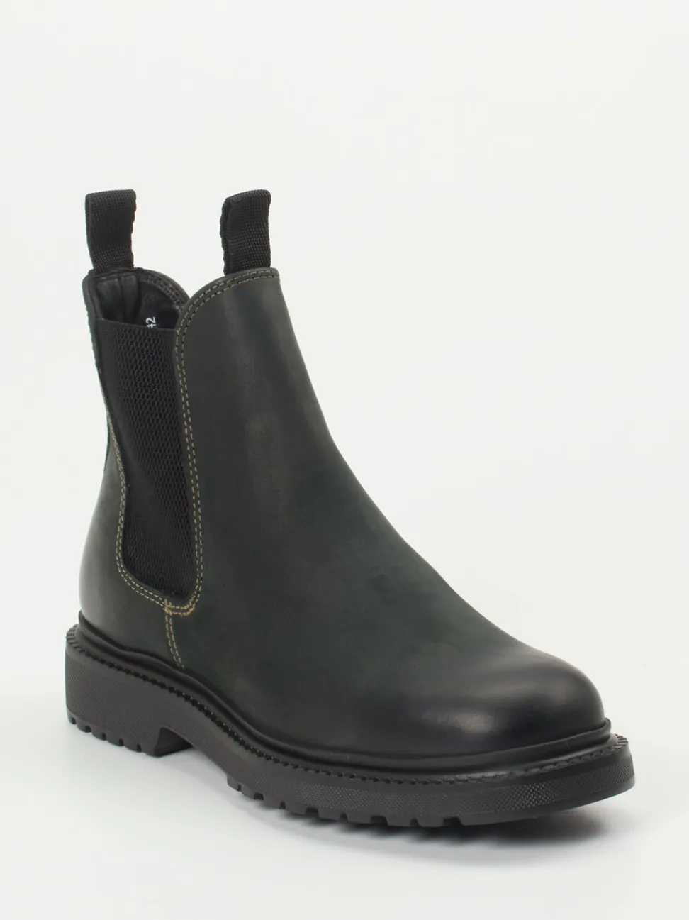 Ralph Harrison – Chelsea Boots aus Nubukleder Grau