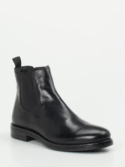 Ralph Harrison – Chelsea Boots aus Kalbleder schwarz