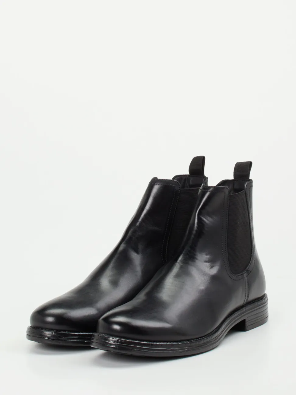 Ralph Harrison – Chelsea Boots aus Kalbleder schwarz