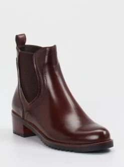 Ralph Harrison – Chelsea Boots aus Lammleder Dunkelbraun
