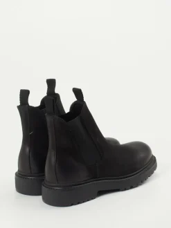 Ralph Harrison – Chelsea Boots aus Nubukleder schwarz