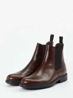 Ralph Harrison – Chelsea Boots aus Fettleder braun