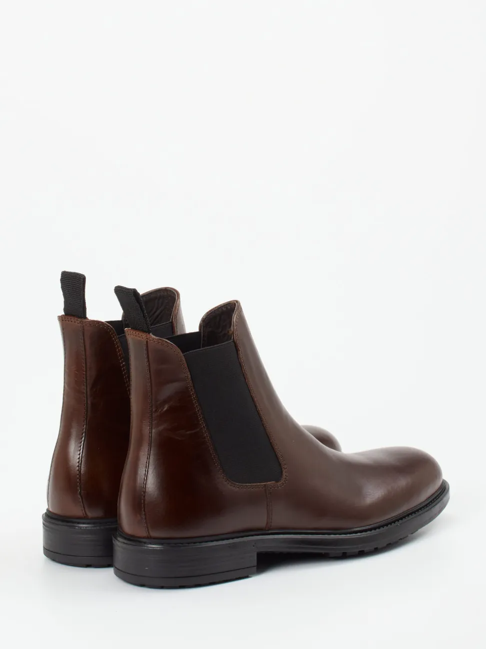 Ralph Harrison – Chelsea Boots aus Fettleder braun