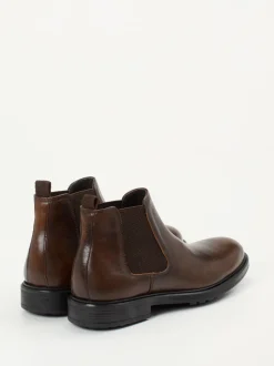 Ralph Harrison – Chelsea Boots aus Kalbleder Dunkelbraun