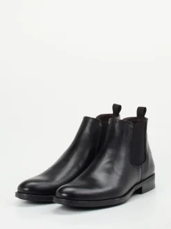 Ralph Harrison – Chelsea Boots aus Kalbleder Schwarz