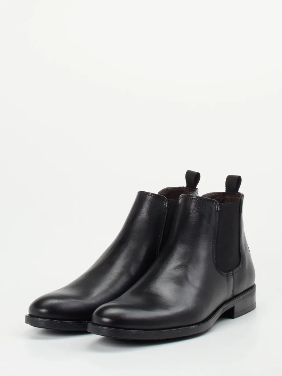 Ralph Harrison – Chelsea Boots aus Kalbleder Schwarz
