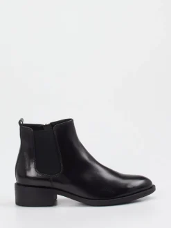 Ralph Harrison – Chelsea Boots aus Lammleder schwarz