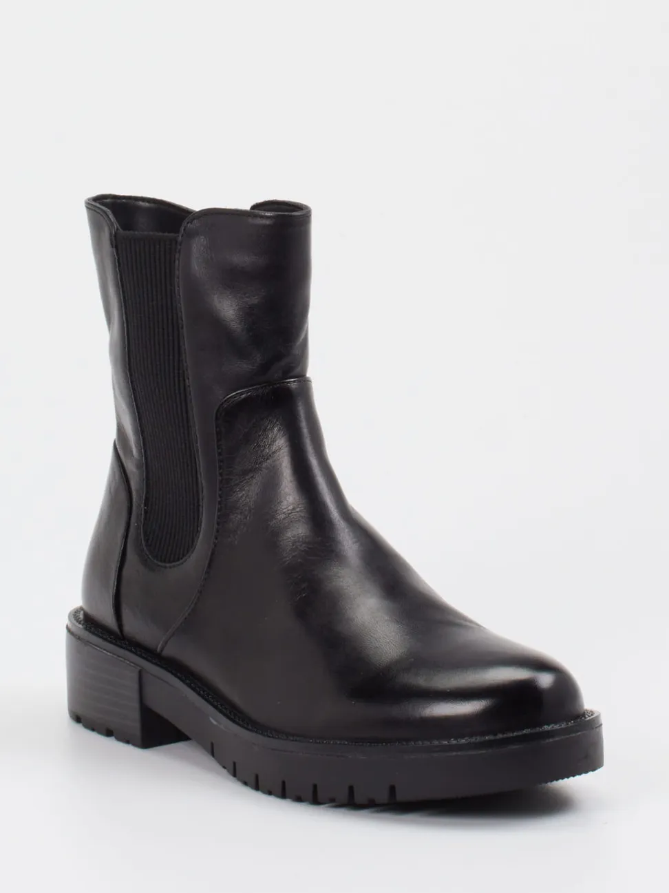 Ralph Harrison – Chelsea-Stiefelette aus Kalbleder schwarz