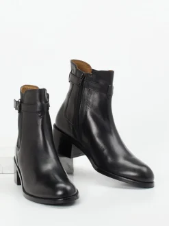 Ralph Harrison – Chelsea-Stiefelette aus Kalbleder Schwarz