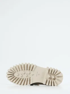 Ralph Harrison – Chunky Loafer aus Veloursleder Salbeigrün