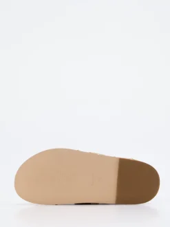 Ralph Harrison – Clogs aus Veloursleder in Karamellbraun