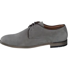 Ralph Harrison – Derby aus Veloursleder Grau
