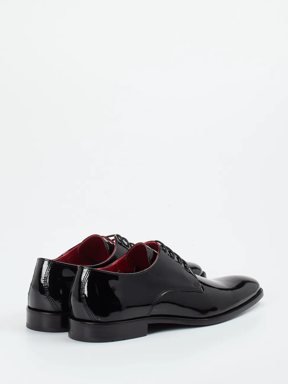 Ralph Harrison – Derby aus Lackleder Schwarz