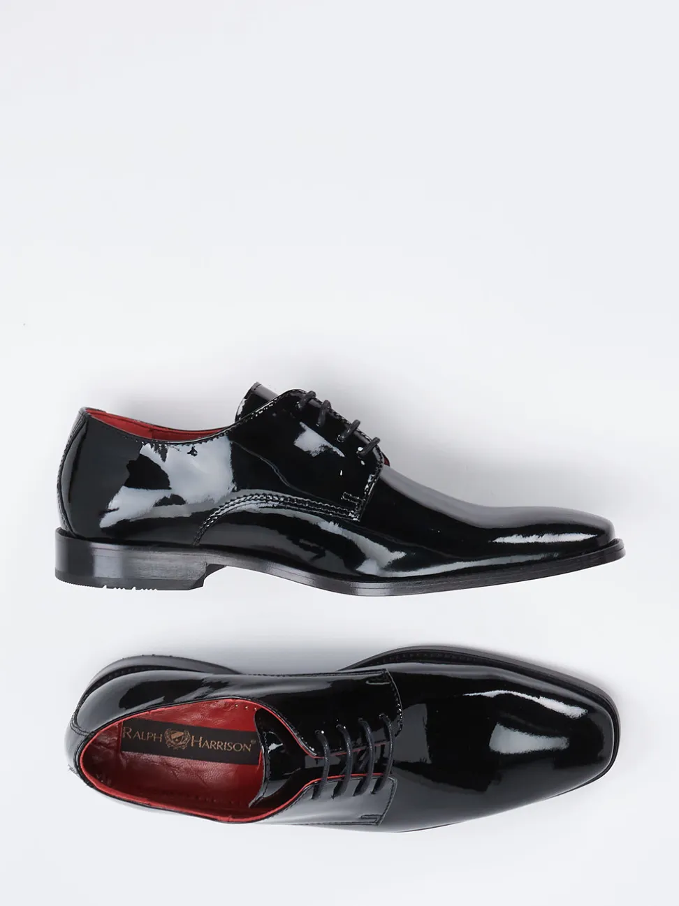 Ralph Harrison – Derby aus Lackleder Schwarz