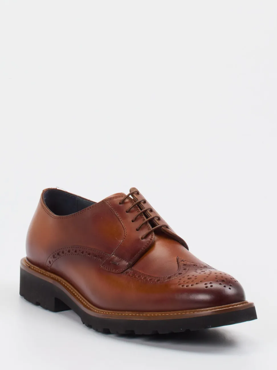 Ralph Harrison – Derby Brogue aus Kalbleder Braun